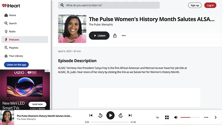 The Pulse: Memphis podcast screenshot